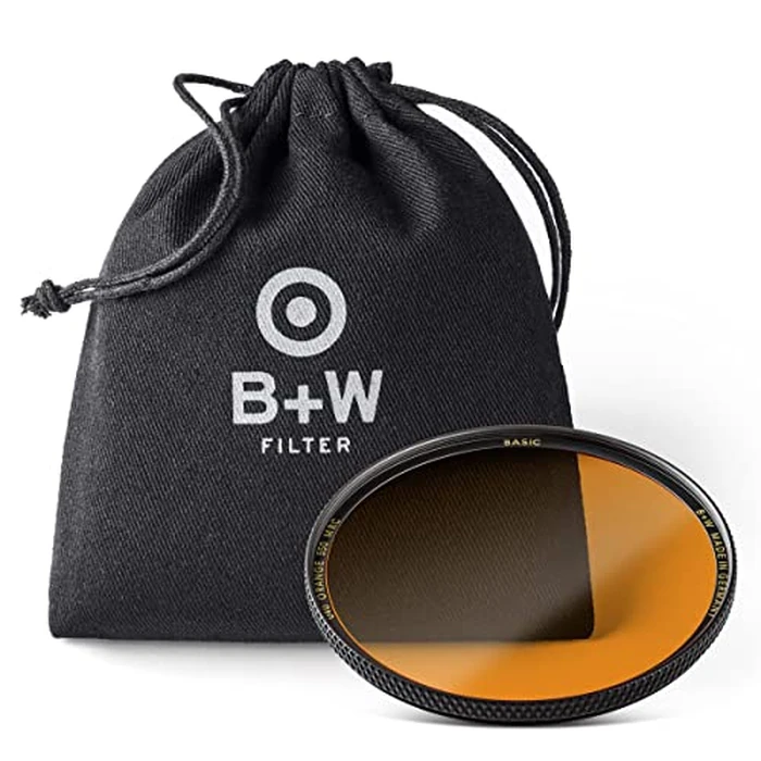 B+W 67mm Basic Black & White (Orange) MRC 040M Glass Filter by B+W - Image 2
