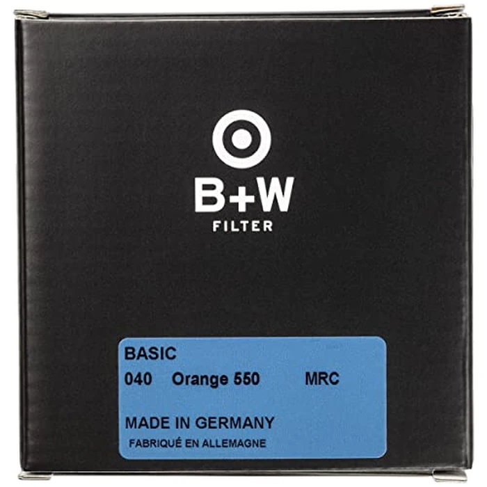 B+W 67mm Basic Black & White (Orange) MRC 040M Glass Filter by B+W - Image 3
