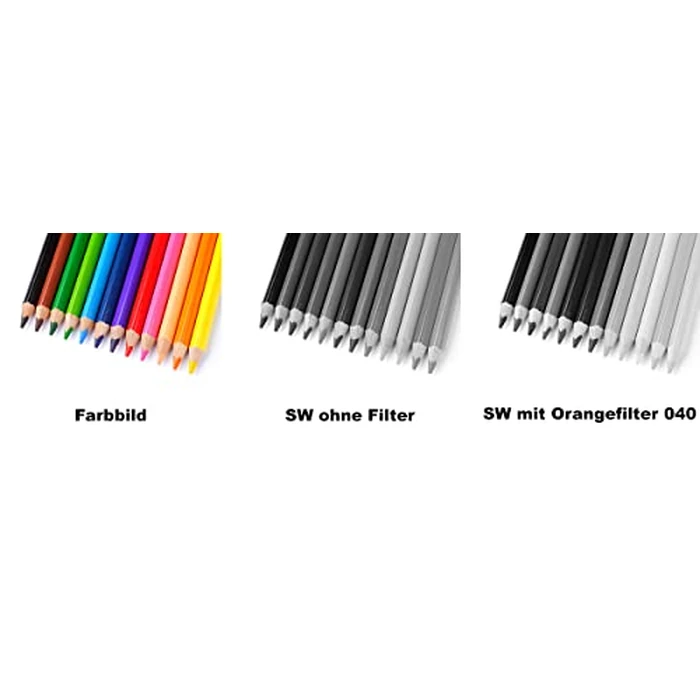 B+W 67mm Basic Black & White (Orange) MRC 040M Glass Filter by B+W - Image 4