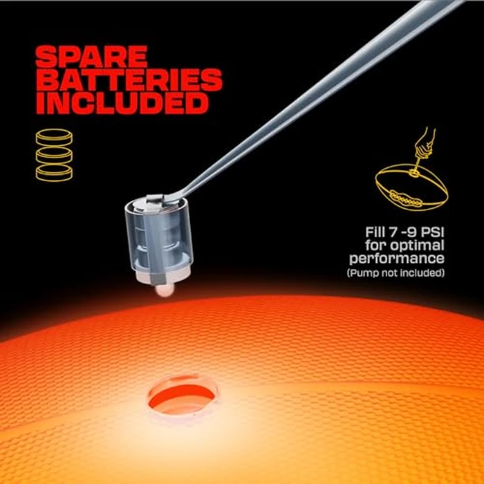 FlashCatch Light Up Football - Glow in the Dark Ball - NO 6 - Boys Gifts - Outdoor Sports, Birthday Gifts for Boys 8-15+ Year Old - Kids Teenage Youth Gift Ideas - Boy Toys Ages 8 9 10 11 12 13 14 15 by FlashCatch - Image 10