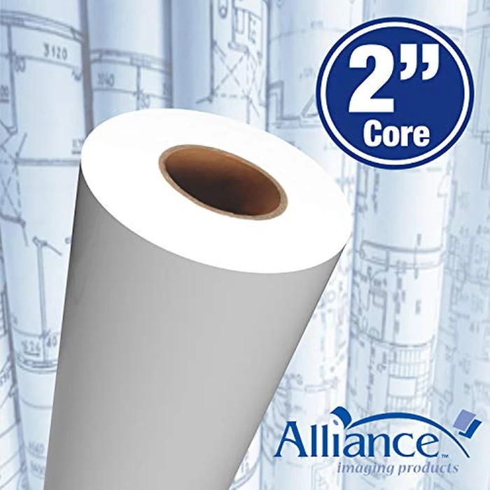 Alliance Wide Format Paper CAD Bond Rolls (20lb | 2 Rolls, 36 In x 300 Ft | 2" Core) by Alliance - Image 6