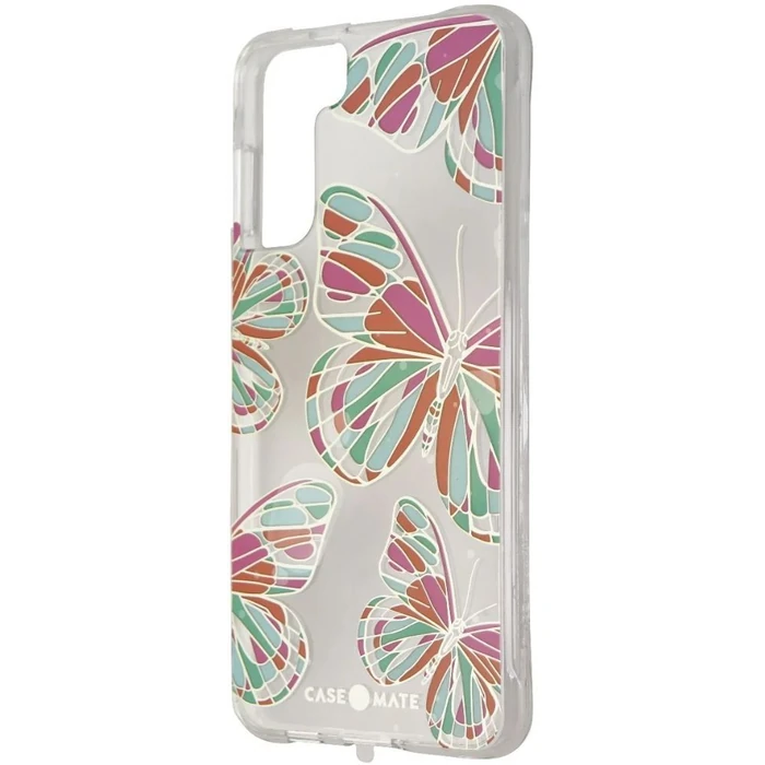 Case-Mate Prints Hardshell Phone Case for Galaxy S21+ 5G - Butterflies by Case-Mate - Refurbished - Brand New condition - US$8.28