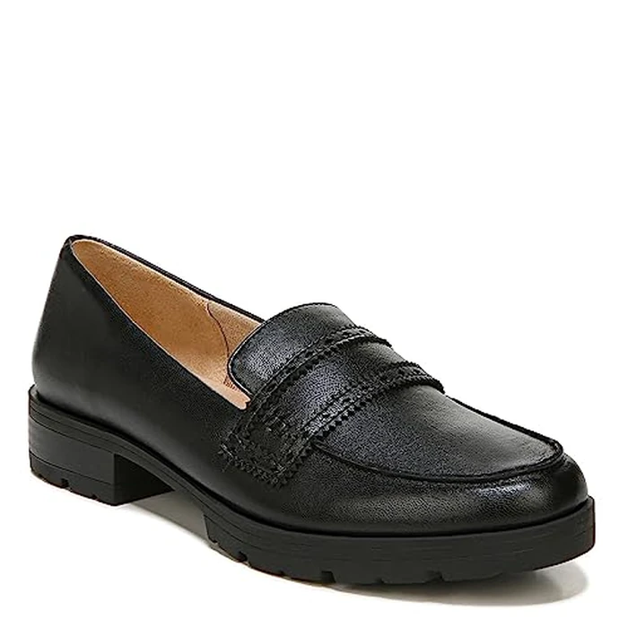 LifeStride Womens London Loafer, Black, 7 Wide by LifeStride - Image 2