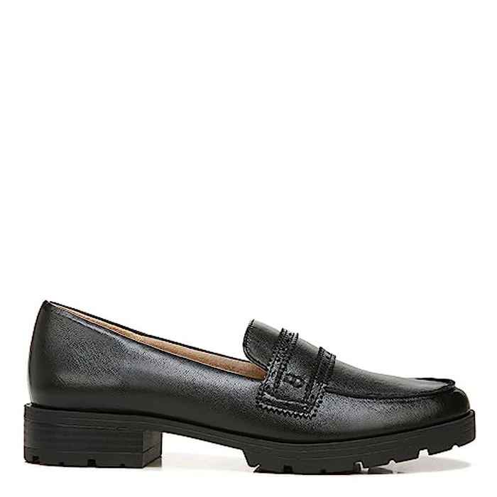 LifeStride Womens London Loafer, Black, 7 Wide by LifeStride - Image 3