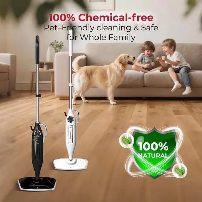 Rosewill 11-in-1 Steam Mop, 260 degreesF Handheld Steam Cleaner, 1200W Detachable Steam Mops for Floor Cleaning, Removable Tank, Multi-Purpose Steamer for by Rosewill - Image 7