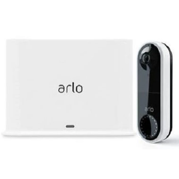 Arlo AVDS1001-1SCNAS Video Doorbell + Base Station - White by Arlo - Refurbished - Excellent condition - US$73.93