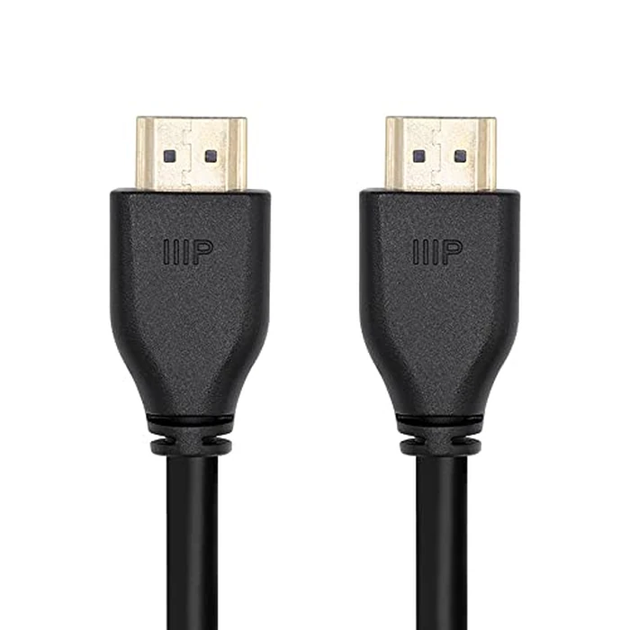 Monoprice 8K Certified Ultra High Speed HDMI 2.1 Cable - 15 Feet - Black | 48Gbps, Compatible with Sony Playstation 5, Playstation 5 Digital Edition, Microsoft Xbox Series X, and Xbox Series S 142676 by Monoprice - Image 2