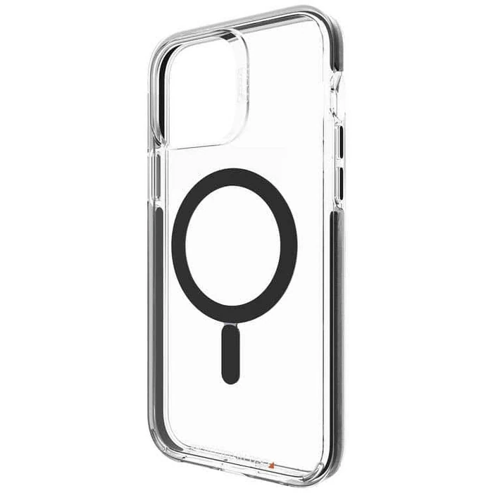 Zagg Gear4 Piccadilly Snap Phone Case for iPhone 13 Pro Max - Clear/Black by Zagg - Image 2