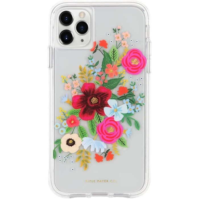 Rifle Paper Co. Phone Case for iPhone 11 Pro Max - Wild Rose by Rifle Paper Co. - Refurbished - Acceptable condition