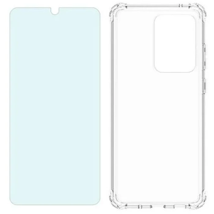 Verizon Clear Phone Case and 2 Pack Blue Light Screen Protector for Samsung Galaxy S20 Ultra 5G - Clear by Verizon - Refurbished - Acceptable condition