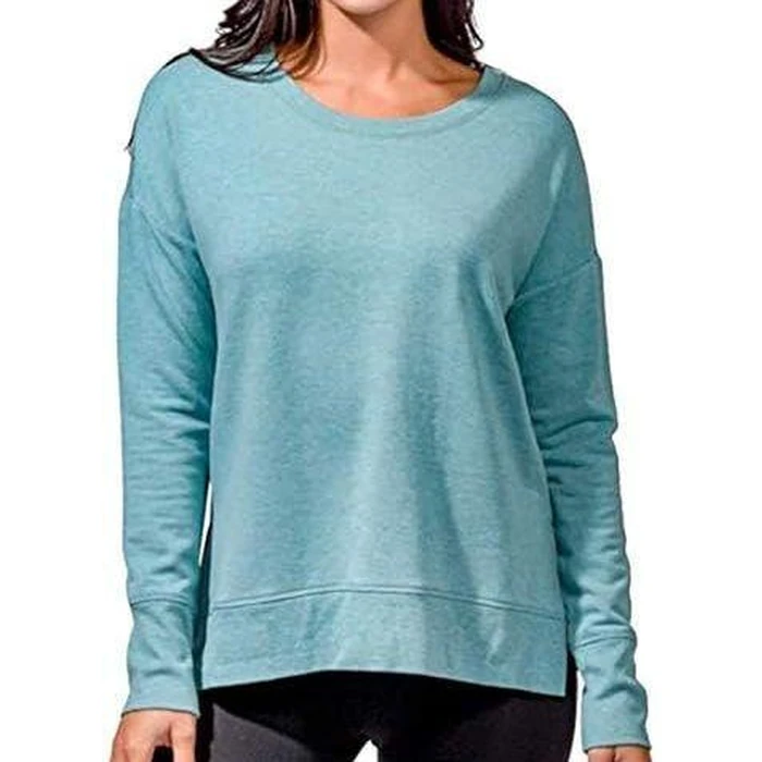 Active Life Women's Side Slit Modal Top (X Large) - Teal Heather by Active Life - Image 1