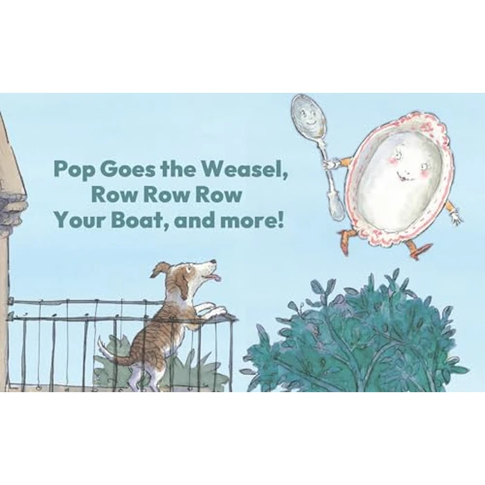 Mother Goose Treasury: A Beautiful Collection of Favorite Nursery Rhymes for Children (Hardcover Storybook Treasury) by Cottage Door Press - Image 2