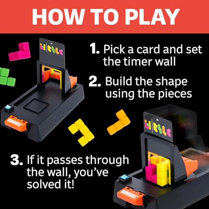 Educational Insights Kanoodle Shape Escape - Brain Teaser Puzzles for Kids Ages 8-10, 3D Spatial Puzzle Games for Adults, Teens and Kids, Problem Solving Toys and Logic Puzzles, Single Player Games by Educational Insights - Image 3