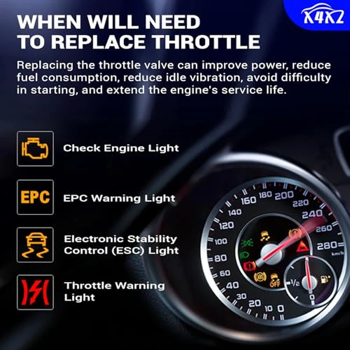 S20202 Electronic Throttle Body For 2007-2011 Dodge Ram 1500,Ram Dakota,Durango,Nitro/Jeep Grand Cherokee,Wrangler,Liberty,Commander 3.7L Replaces#04861661AA, 04861661AB, 0280750203, 977-785 by X4XZ - Image 4