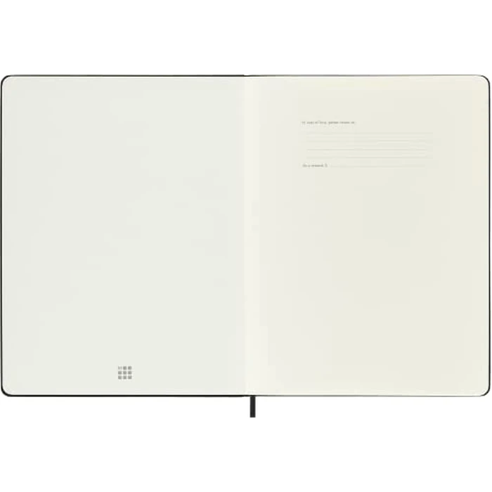 Moleskine Classic Notebook, Hard Cover, XL (7.5" x 9.5") Ruled/Lined, Black, 192 Pages by Moleskine - Used - Like New condition