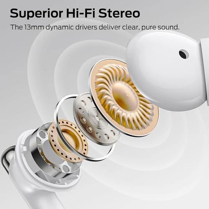 Monster N-Lite 211 Wireless Earbuds, Bluetooth 6.0 in-Ear Headphones, Hi-Fi Stereo Sound, Built-in Noise-Cancelling Mic for Clear Calls, LED Display, 36H Playtime, IPX5 Waterproof Design for Sports by Monster - Image 3