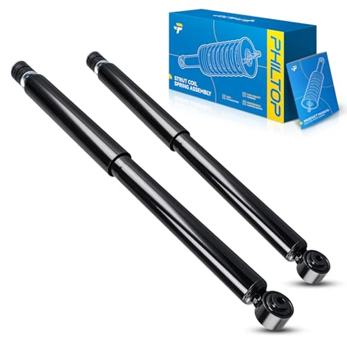PHILTOP Rear Shock Assembly for 2007-2014 Toyota Yaris 2012-2019 Toyota Prius C 2008-2010 Scion xD 5624 * 2 - Quick Fit Suspension Replacement by PHILTOP - Used - Good condition