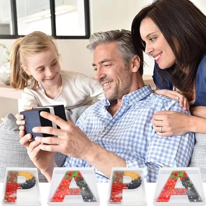 SHENGHE 12" Fillable Cardboard Letter Charcuterie Gift Cupcake Box With Cover Sweets Packaging (P) by SHENGHE - Image 5