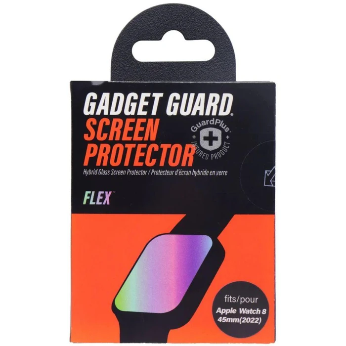 Gadget Guard Flex Series Screen Protector for Apple Watch 8 (45mm) - Transparent/Black by Gadget Guard - Image 4