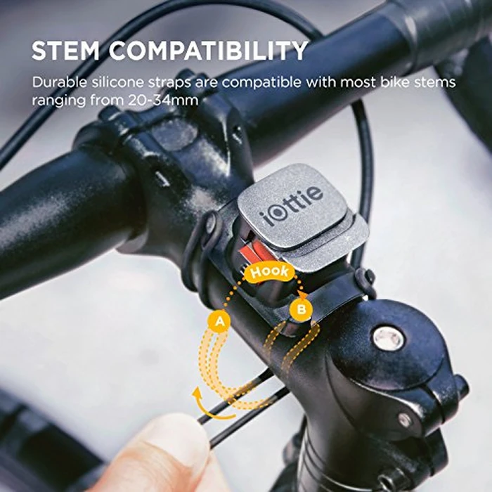 iOttie ActiveEdge Go Bike Phone Holder Bar Mount || Universal Smartphone | iPhone Xs Max R 8/8s 7 7 Plus 6s Plus 6s 6 SE Samsung Galaxy S8 Plus S8 Edge S7 S6 Note 8 5 by iOttie - Image 5