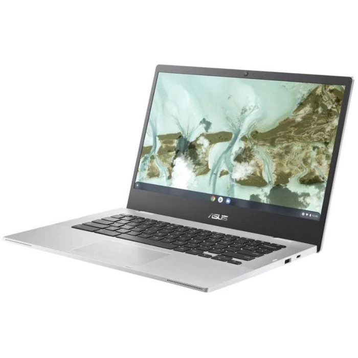 Asus Chromebook CX1 CX1400 Laptop 14" - Transparent Silver - Intel Celeron N4500 1.1GHz - 4GB RAM - 128GB by Asus - Image 3