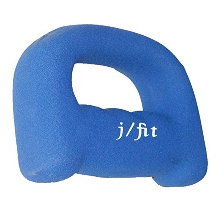 JFIT Neoprene D-Grip Dumbbell Weight, 5LB by JFIT - Used - Like New condition