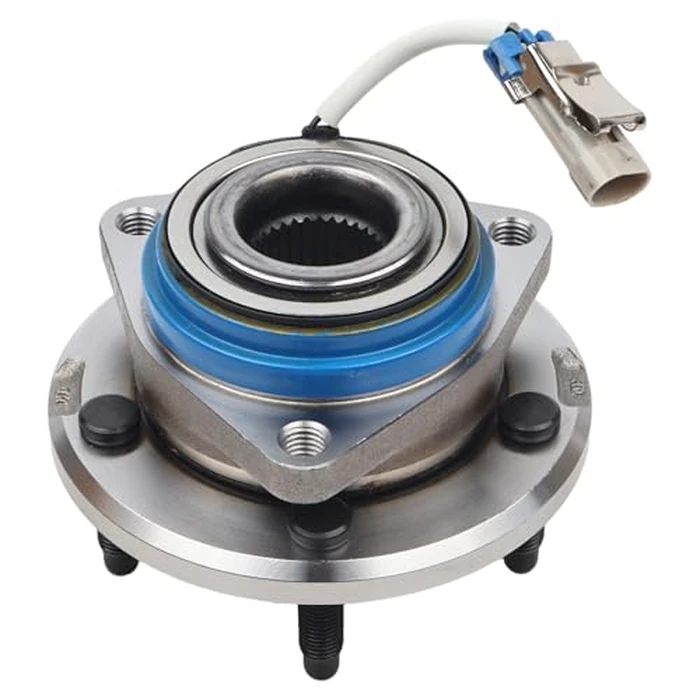 KUSATEC 513121 Front Wheel Hub and Bearing Assembly Compatible with Cadillac DeVille/Seville, Chevrolet Impala/Venture, Buick Regal/Lucerne/LeSabre/LaCrosse, Pontiac Bonneville/Montana, 5 Lugs w/ABS by KUSATEC - Used - Good condition