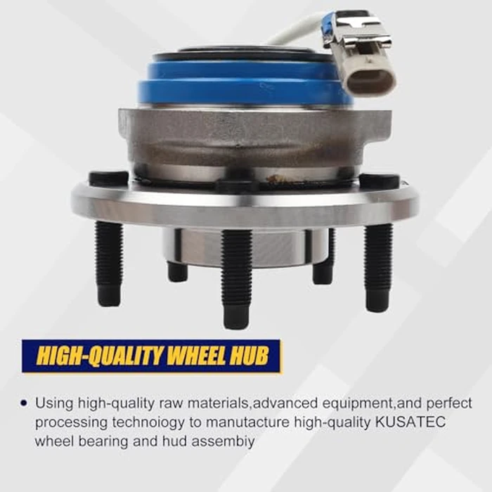 KUSATEC 513121 Front Wheel Hub and Bearing Assembly Compatible with Cadillac DeVille/Seville, Chevrolet Impala/Venture, Buick Regal/Lucerne/LeSabre/LaCrosse, Pontiac Bonneville/Montana, 5 Lugs w/ABS by KUSATEC - Image 3