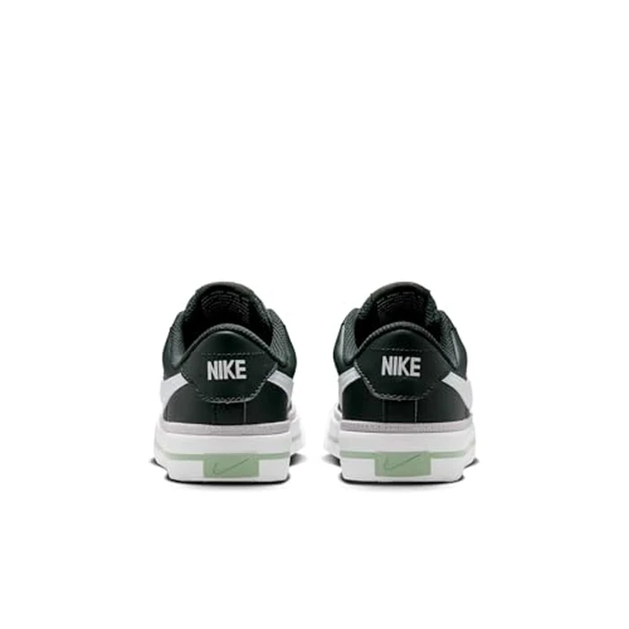 Nike Baby/Toddler Court Legacy Shoes, Black Spruce/Off White-Steam-White, 8C by Nike - Image 4