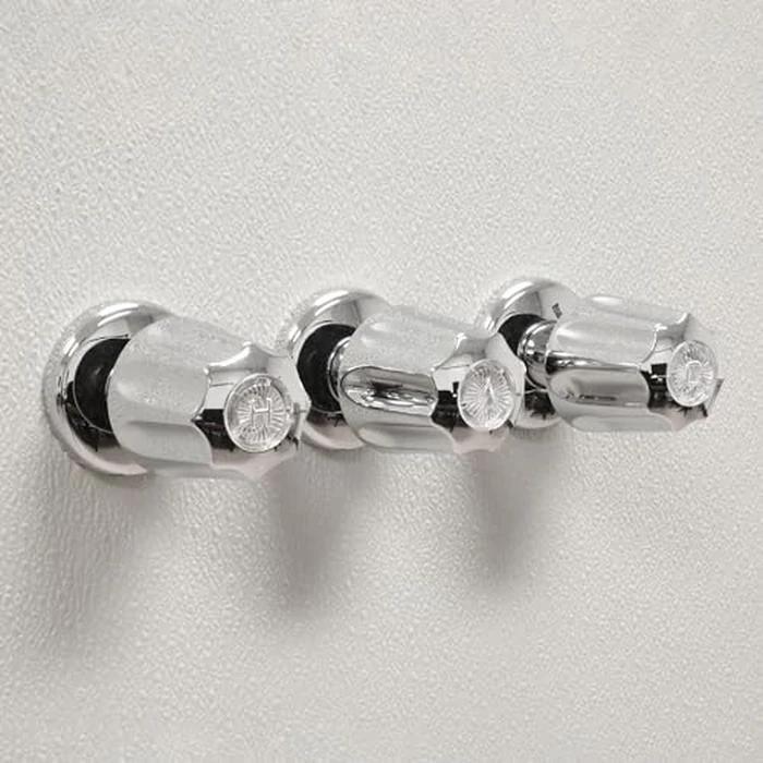 DANCO Bathtub and Shower 3-Handle Remodel/Rebuild Trim Kit for Gerber Faucets | Knob Handle | 11B-1H, 11B-1C, 11B-4D | Chrome (39617) by Danco - Image 4