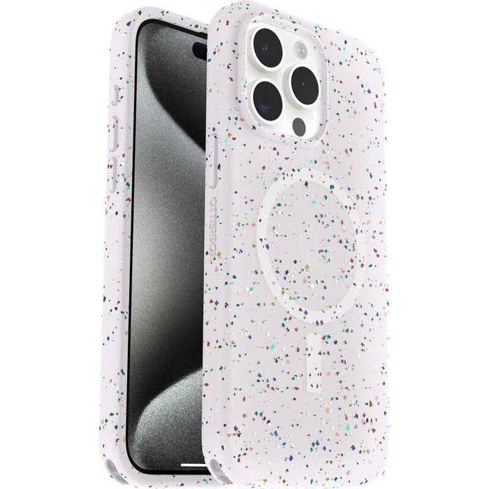 OtterBox Core Series Phone Case with MagSafe for iPhone 15 Pro - Sprinkles (White) by OtterBox - Image 2
