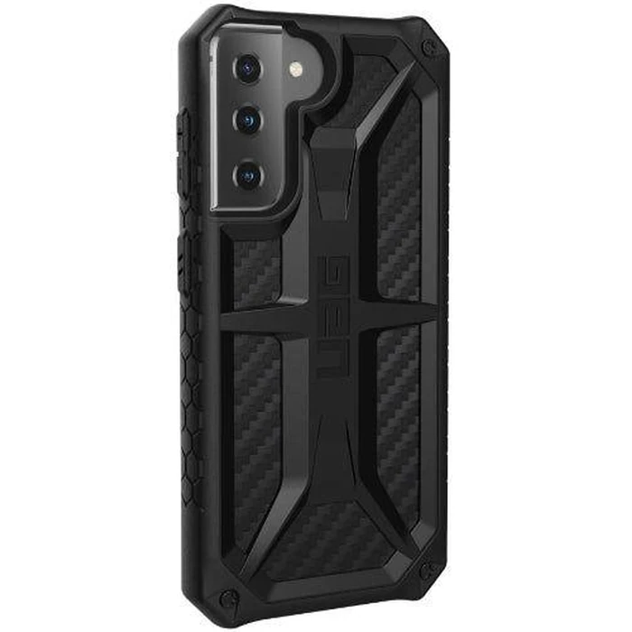 UAG Monarch Series Phone Case for Galaxy S21 Plus - Carbon Fiber by UAG - Image 3
