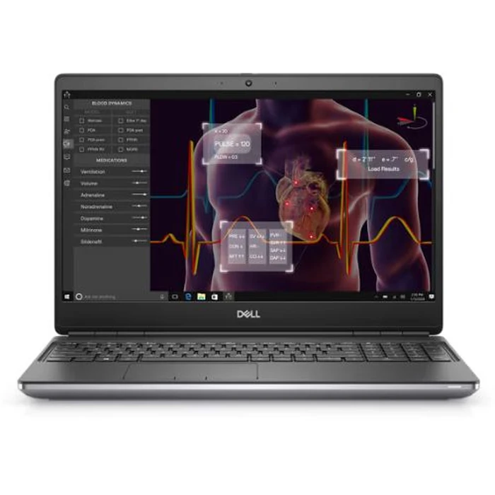 Dell Precision 7750 Mobile Workstation 17.3" - Aluminum Titan Grey - Intel Core i5-10400H 2.6GHz - 8GB RAM - 256GB by Dell - Image 1