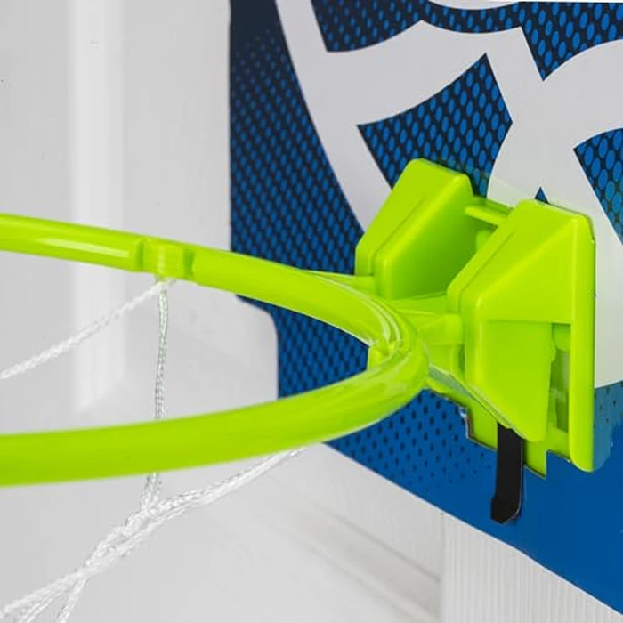 Nerf Mini Over the Door Basketball Hoop - Nerfoop Indoor Basketball Hoop for Kids - Toy Door Basketball Hoop + Mini Foam Basketball Game Set - Perfect for Bedroom Indoor Basketball - Green by Nerf - Image 4