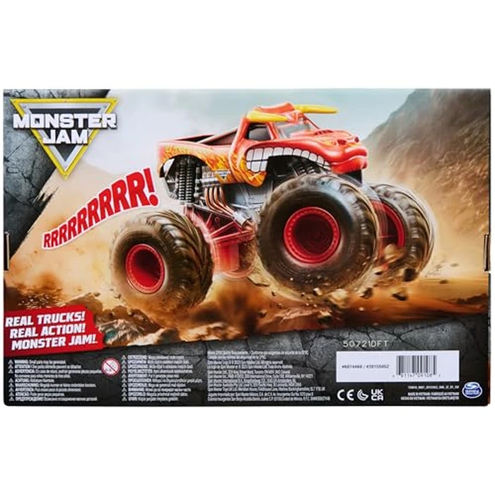Monster Jam, Official El Toro Loco Rev ‘N Roar 1:15 Scale Monster Truck, Kids Toys for Boys & Girls Ages 3 and up by Monster Jam - Image 8