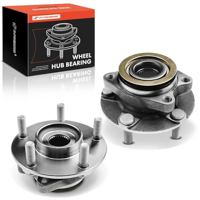 A-Premium 2 x Front Wheel Bearing and Hub Assembly with 5-Lug Compatible with Nissan Juke 2011-2017, Leaf 2011-2012, Replace # 513336 by A-premium - Used - Acceptable condition - CA$71.99