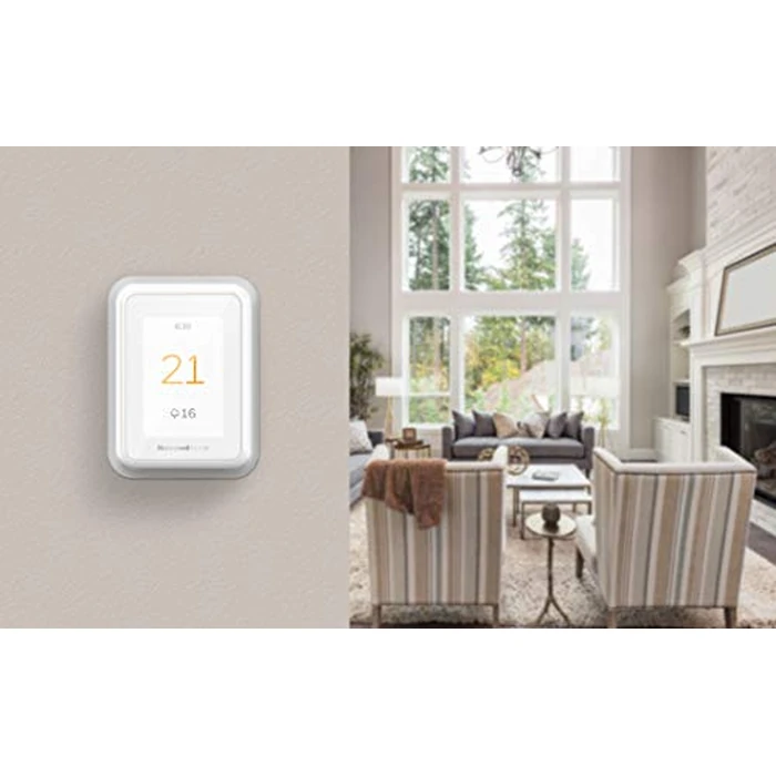 Honeywell Home T9 Wi-Fi Smart Thermostat RCHT9510WF, Smart Room Sensor Ready, Touchscreen Display, Alexa and Google Assist, C-Wire Required by Honeywell - Image 2