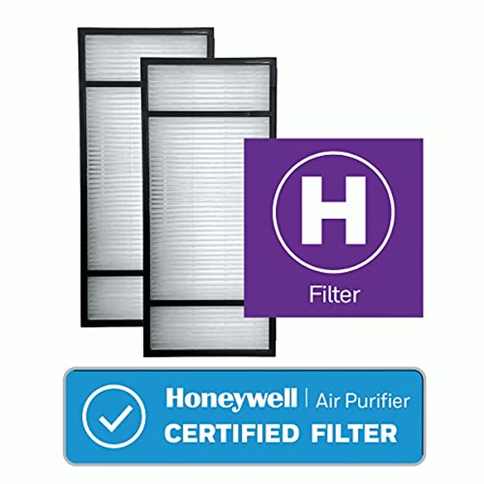 Honeywell HRF-H2C True HEPA Replacement Filter (H) for Air Purifiers, Pack of 2 Filters (H) by Honeywell - Image 2