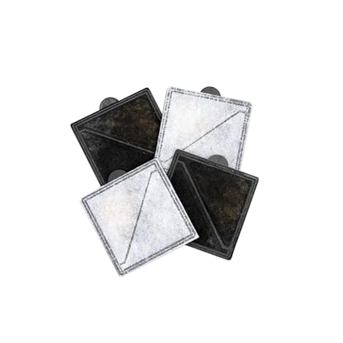 PetSafe Ion-X Pet Fountain Filters 4-Pack - Dual Filtration - Activated Carbon Water Filter - Removes Bad Taste & Odor - Water Softening Filter for Cats & Dogs by PetSafe - Used - Like New condition - US$8.68