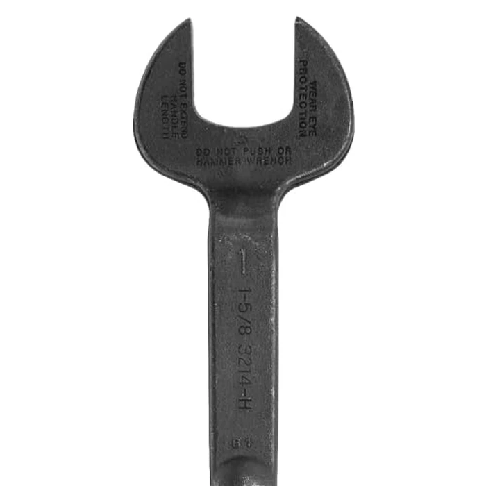 Klein Tools 3214 Spud Wrench, Made in USA, 1-5/8-Inch Nominal Opening, 1-Inch Bolt for U.S. Heavy Nut by KLEIN TOOLS - Image 8