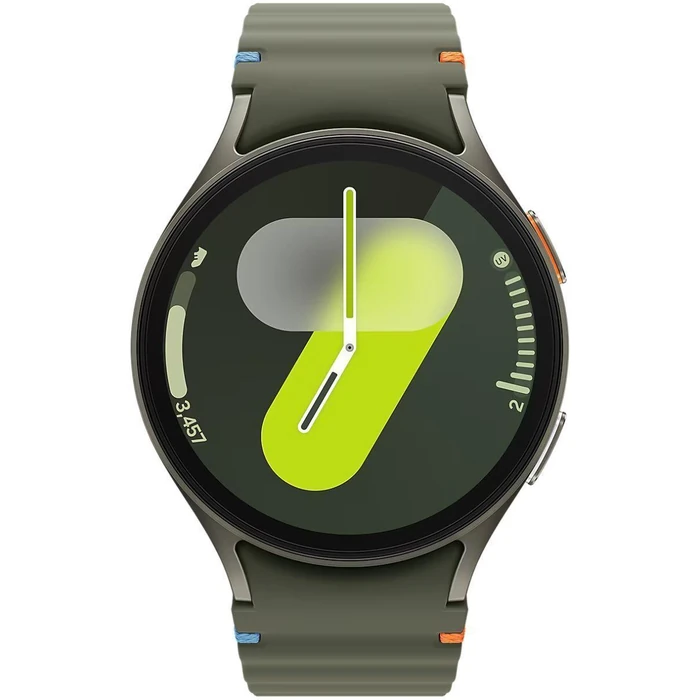 Galaxy Watch7 (Bluetooth + LTE) - 32GB - 44mm - Green Aluminum Case with Green Silicone Sport Band by Samsung - Refurbished - Premium condition