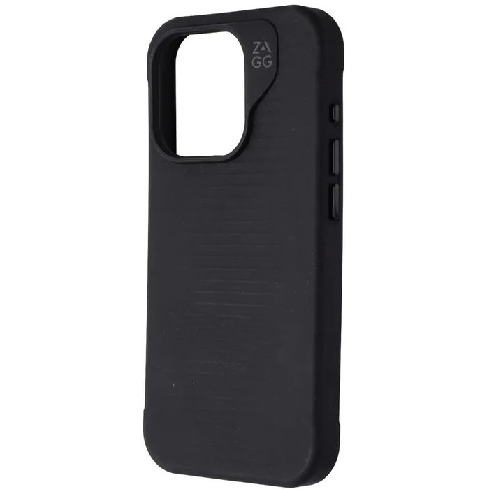 Zagg Luxe Series Snap Phone Case with MagSafe for iPhone 15 Plus - Matte Black by Zagg - Image 1