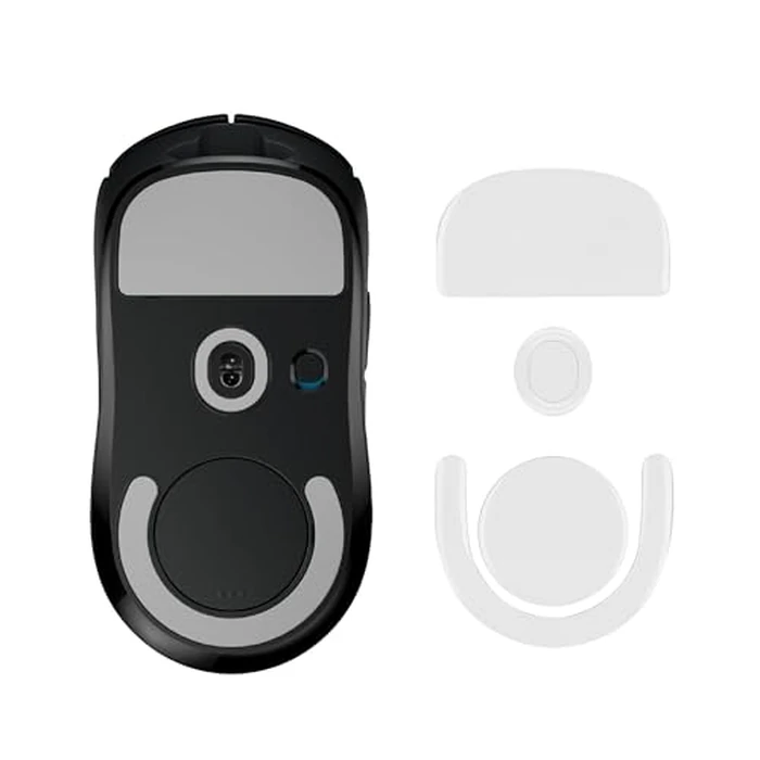 kwmobile Mouse Feet Replacement Compatible with Logitech G PRO X Superlight 2 / Superlight 2 SE Computer Mouse Skates Sticker - White by kwmobile - Used - Good condition