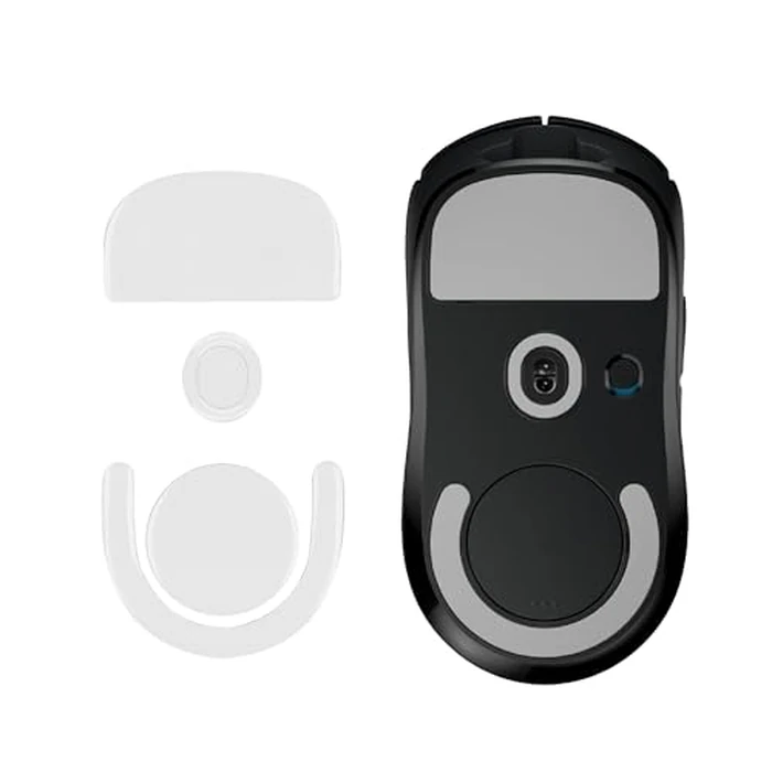 kwmobile Mouse Feet Replacement Compatible with Logitech G PRO X Superlight 2 / Superlight 2 SE Computer Mouse Skates Sticker - White by kwmobile - Image 5