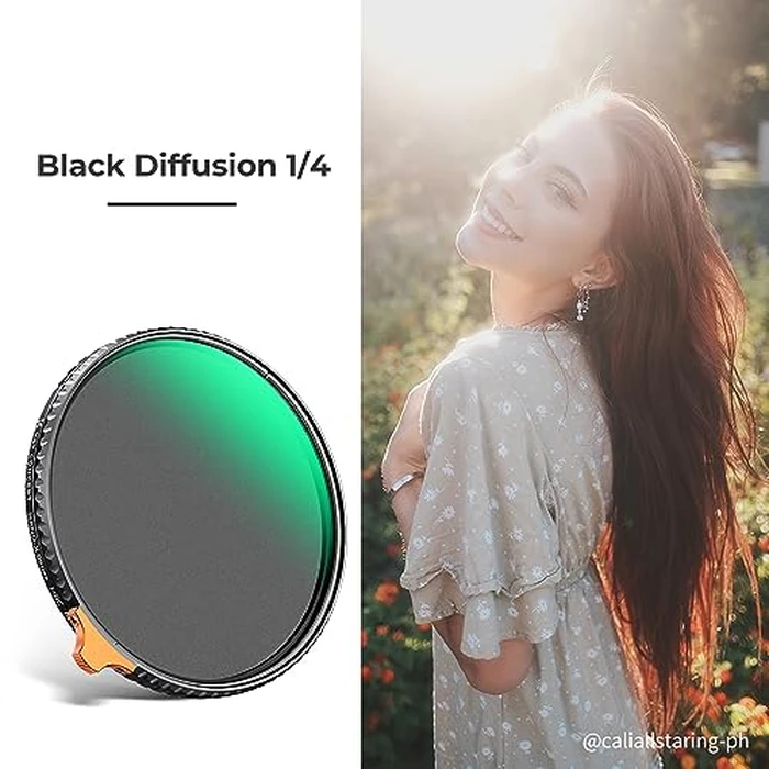 K&F CONCEPT 82mm Black Diffusion 1/4 Effect & Variable ND2-ND32 ND Filter 2-in-1 for Camera Lens with 28 Multi-Layer Coatings (Nano-X Series) by K&F CONCEPT - Image 5