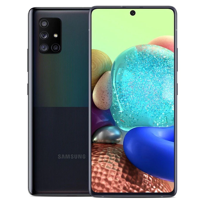 Samsung Galaxy A71 (5G) - 128GB - 8GB RAM - Prism Cube Black - Unlocked by Samsung - Image 1