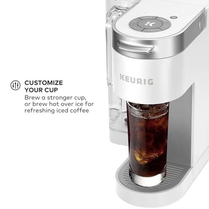 Keurig K-Supreme Single Serve K-Cup Pod Coffee Maker, MultiStream Technology, 4 Brew Sizes, 66oz Dual-Position Removable Reservoir, White by Keurig - Image 5