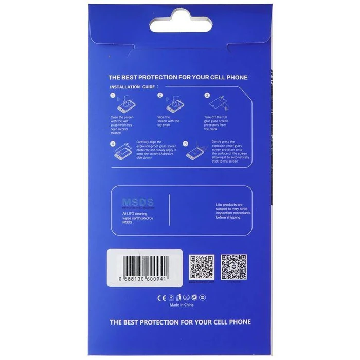 LITO 2.5D Full Glue Tempered Glass Screen Protector for Motorola Moto E32 5G - Clear by LITO - Image 2