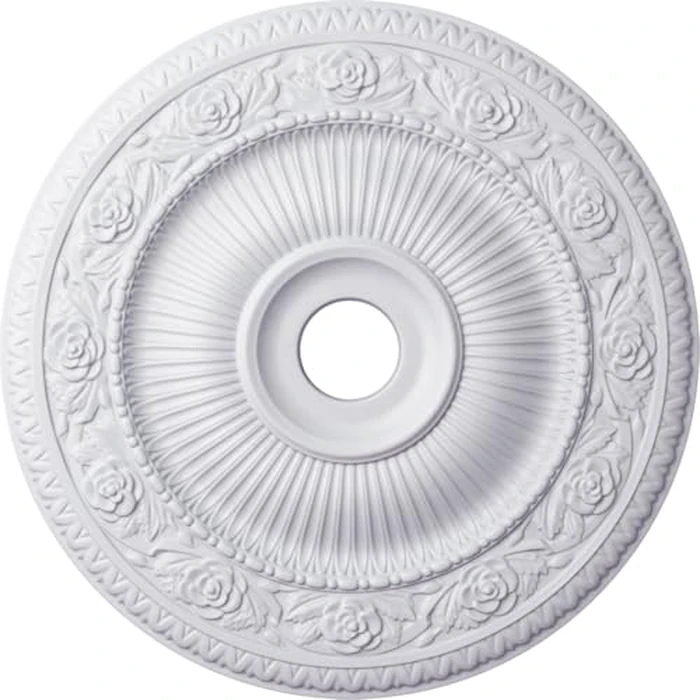 Ekena Millwork CM24LO1 24 1/4" OD X 3 7/8" ID X 2" P Logan Ceiling Medallion by Ekena Millwork - Used - Like New condition