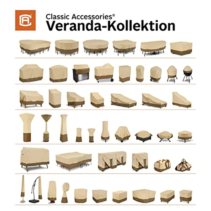 Classic Accessories Veranda Water-Resistant 25.5 Inch Stackable Patio Chair Cover by Classic Accessories - Image 5